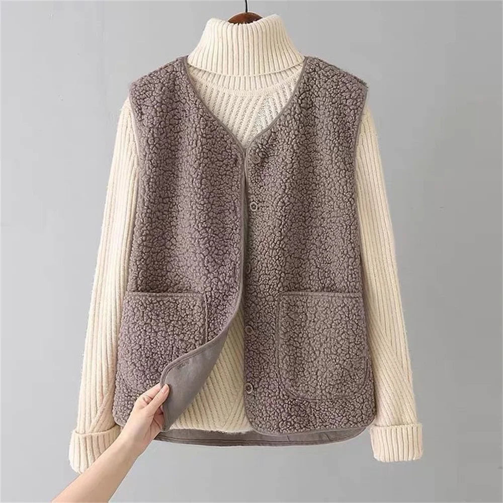 Faye | Gilet élégant en tricot