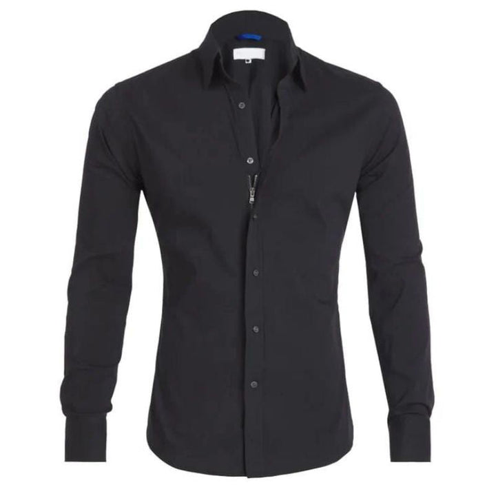 Nolan | Chemise Infroissable Avec Fermeture Éclair