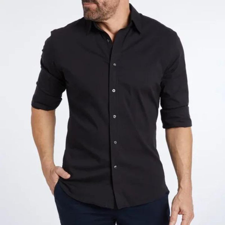 Nolan | Chemise Infroissable Avec Fermeture Éclair