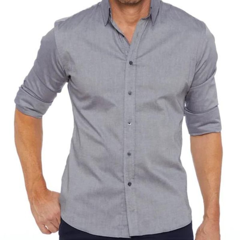 Nolan | Chemise Infroissable Avec Fermeture Éclair