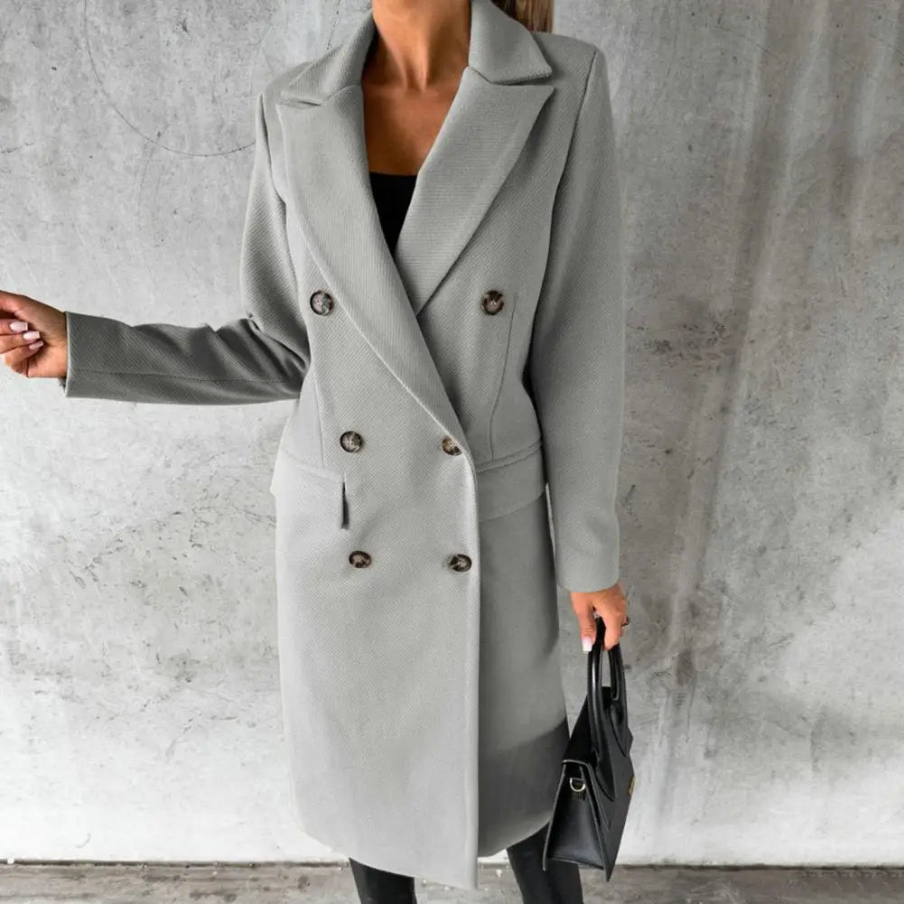 Judith - Trench-Coat Élégant en Laine