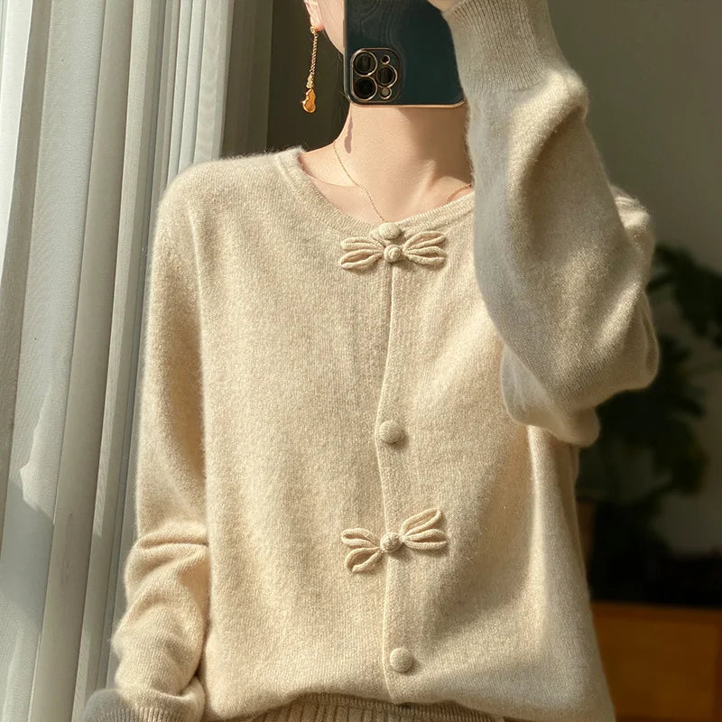 Fiorella | Cardigan À Nœuds