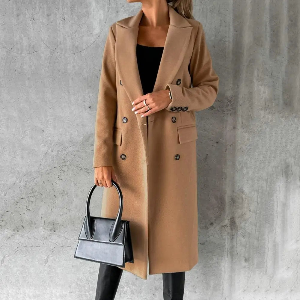 Judith - Trench-Coat Élégant en Laine